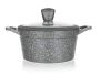 Aluminiowy garnek wytłaczany GRANITE 20 cm 2,5l
