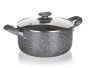 Aluminiowy garnek wytłaczany GRANITE 20 cm 2,5l