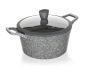 Aluminiowy garnek wytłaczany GRANITE 24 cm 4,3l