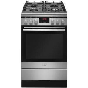 Amica 514GcEH3.33ZpTsA(XxL) Freestanding cooker Gas Silver A