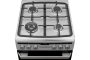 Amica 58GEH2.31ZHZpTaDA(Xx)  Freestanding cooker Gas Stainless steel A