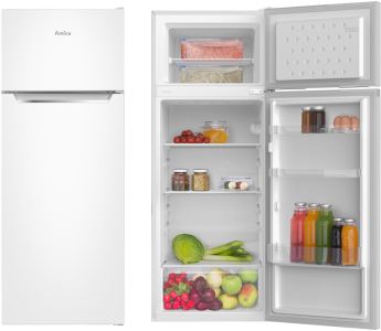 Amica FD2385.4X fridge-freezer Freestanding 211 L White