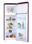 Amica KGC 15631 R fridge-freezer Freestanding 208 L E Bordeaux