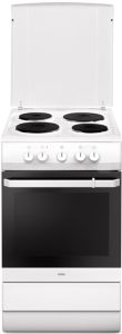 Amica SHE 5841W Freestanding cooker White Sealed plate