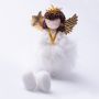 Angel Christmas tree decoration - golden star