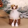 Angel Christmas tree decoration - golden star