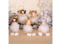 Angel Christmas tree decoration - golden star