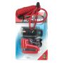 ANTI-THEFT LOCKING LOCK XIAOMI M365 / Pro / Ninebot- red