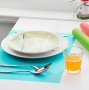 Antibacterial and mildew mat for the fridge (4 pcs) - blue