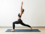 Antypoślizgowa mata do ćwiczeń / Fitness /Jogi / Pilatesu 173cmx61cm - czarna