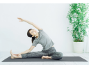 Antypoślizgowa mata do ćwiczeń / Fitness /Jogi / Pilatesu 173cmx61cm - czarna