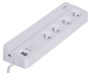 APC PM8-FR surge protector White 8 AC outlet(s) 230 V 2 m
