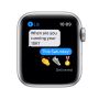 Apple Watch Nike Series 6 GPS, 40mm Silver Aluminium Case with Pure Platinum/Black Nike Sport Band