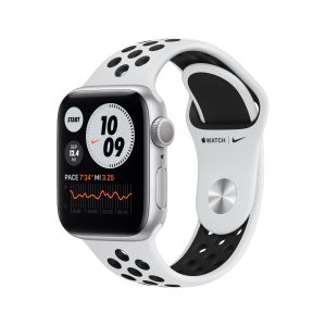 Apple Watch Series 6 Nike 40 mm OLED Silver GPS (satellite)