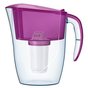 AQUAPHOR Smile 2,9 l Jug Transparent, Fuchsia + A5 MG