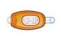 AQUAPHOR Time 2,5 l, Orange, Transparent 200 l + refill B100-25