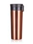 ARCUS double wall thermal mug 450 ml, brown