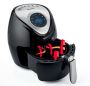 ARIETE 4616 Air Fryer Hot air fryer 1300W 2,6 l Black