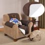 Armchair cover - brown