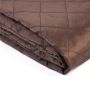 Armchair cover - brown