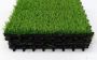 Artificial grass in 30x30cm tiles - green