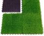 Artificial grass in 30x30cm tiles - green