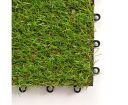 Artificial grass in 30x30cm tiles - yellow-green