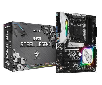 Asrock B450 Steel Legend motherboard Socket AM4 ATX AMD B450