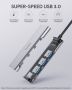 AUKEY CB-C94 HUB USB-C SLIM ALUMINIUM 4XUSB 3.0