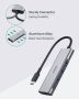 AUKEY CB-C94 USB-C HUB 4xUSB 3.1 ALUMINIUM SLIM