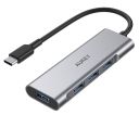 AUKEY CB-C94 USB-C HUB 4xUSB 3.1 ALUMINIUM SLIM