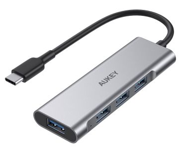 AUKEY CB-C94 USB-C HUB 4xUSB 3.1 ALUMINIUM SLIM