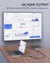 AUKEY HUB USB C CB-C91 8W1 RJ45 HDMI 4K PD 100W