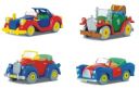 Auto Disney w skali 1:64 – Mickey, Scrooge, Donald, Goofy (1 szt.)