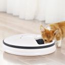 Automatic dog or cat food dispenser