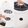 Automatic dog or cat food dispenser