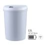Automatic garbage can with intelligent sensor 12l - gray