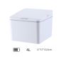 Automatic garbage can with intelligent sensor 4l- white