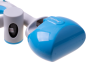 Automatic scoop to collect faeces - blue
