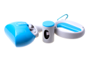 Automatic scoop to collect faeces - blue