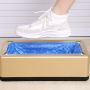 Automatic shoe cover dispenser - blue
