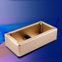 Automatic shoe cover dispenser - gold