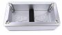 Automatic shoe cover dispenser - silver