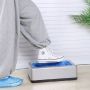 Automatic shoe cover dispenser - silver