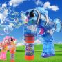 Automatic soap bubble gun - blue