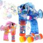 Automatic soap bubble gun - pink