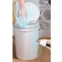 Automatic trash can with intelligent sensor 12l - gray / battery