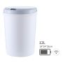 Automatic trash can with intelligent sensor 12l - white
