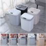 Automatic trash can with intelligent sensor 16l - black