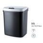 Automatic trash can with intelligent sensor 16l - black / battery